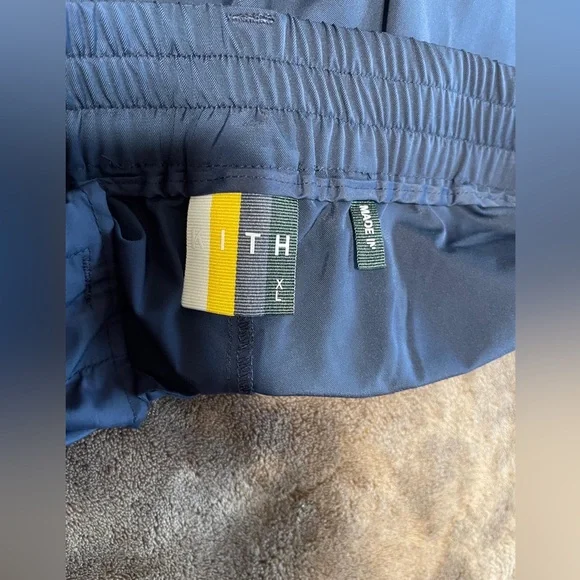 Kith Men's Navy Nylon Pants Size XL